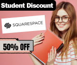 Squarespace Student Discount 50% off